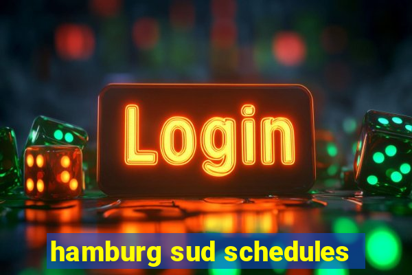 hamburg sud schedules